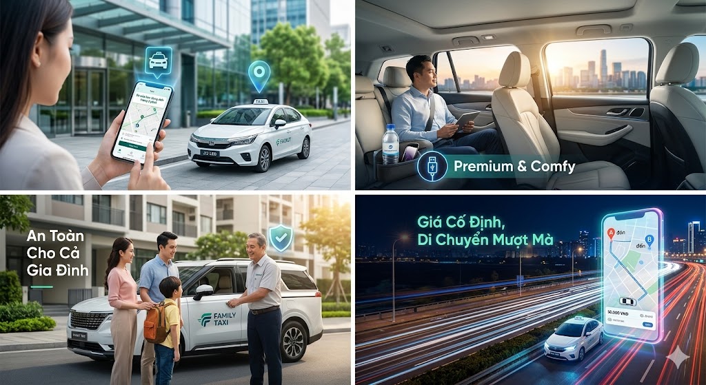 Dịch vụ taxi Bắc Giang – An toàn, Tiện nghi, Giá cố định